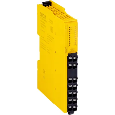 SICK Sicherheitsrelais RLY3-OSSD100 | Ausgangserweiterung OSSD | 2 sichere Ausgänge | PL e | SIL 3 | 18mm breit