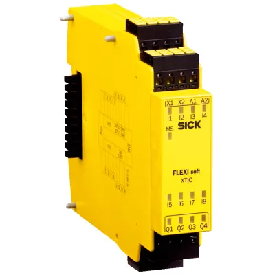SICK FX3-XTIO84002 I/O-Modul | 8 sichere Eingänge | 4 sichere Ausgänge | Flexi Soft | SIL 3
