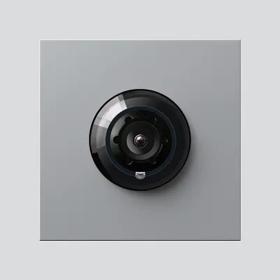 Siedle Bus-Kamera BCM 753-0 SM Videomodul 130° Weitwinkel | Tag/Nacht | Infrarot | Bus-System | 99x99x41mm | Silber