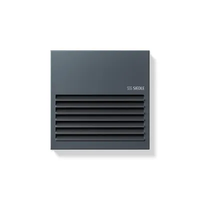 Siedle Bus-Türlautsprecher BTLM 750-0 AG | Vario kompatibel | Lautsprecher & Mikrofon | anthrazit | 99x99x25mm