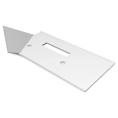 Siedle Tischzubehör ZTA 150-0 W | Montagezubehör für Axiom In-Home Innenstation | rutschfest | Kunststoff | weiß