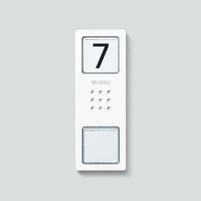 SIED Gehäuseoberteil CA 850-1 W signalweiss
