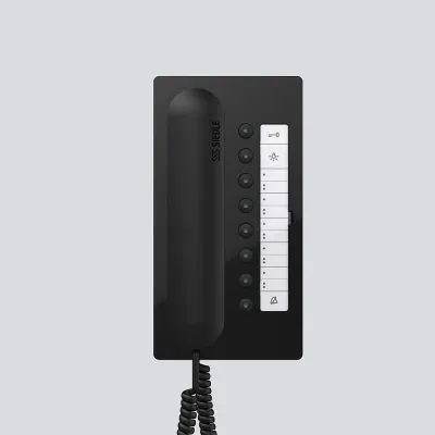 Siedle Audio-Haustelefon BTC850-02 SH/S Comfort sw-Hochglanz/sw