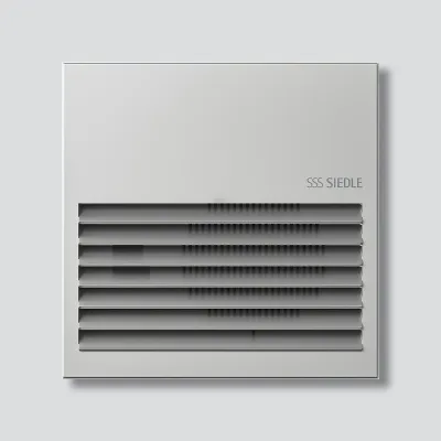Siedle Bus-Türlautsprecher BTLM 750-0 SM | Sprachmodul für Vario | Bus-System | Unterputz/Aufputz | 99x99x25mm | silber