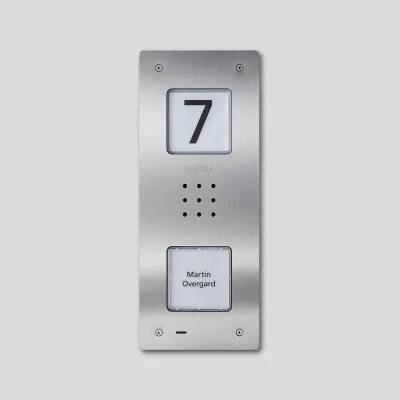 SIEDLE CAU 850-1-0 E Gehäuse 1f UP edst VA 110x273x48mm