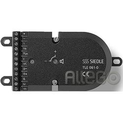 Siedle Einbautürlautsprecher TLE 061-01 Schwarz Siedle Einbautürlautsprecher TLE