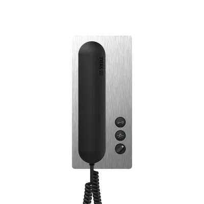 Siedle Haustelefon Standard HTS 811-01 E/S Edelsta/Schwarz, Verpackungsschaden!