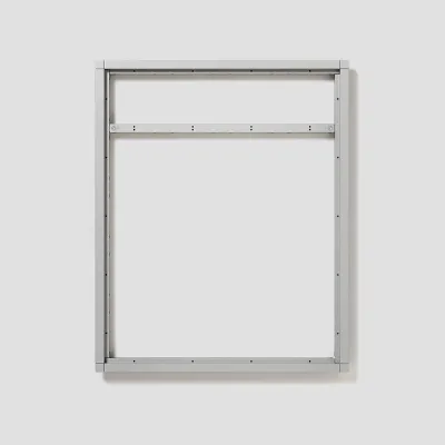 Siedle Kombirahmen KR 611-5/4-0 SM Silber-Metallic Siedle Kombirahmen KR 611-5/4