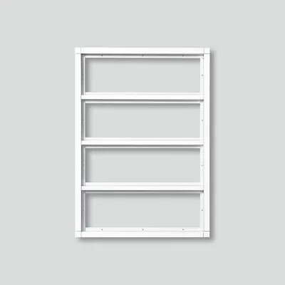 SIEDLE Kombirahmen KR 613-4 W weiss
