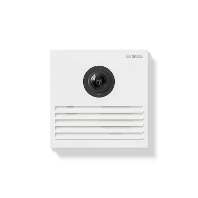 SIEDLE Access Kamera-Türlautsprecher ACTLM 770-0 W | Videomodul | PoE | LAN | Tag/Nacht-Infrarot | 99x99x35 mm | Weiß