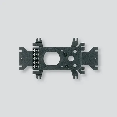 Siedle Universal-Montageadapter ZTL 051-0 | Unterputz | für TLE 061, BTLE 050, TLE 051 | Kunststoff | Schwarz