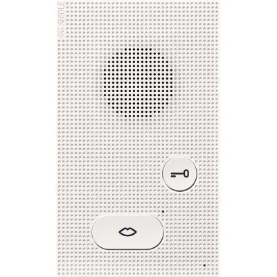 Siedle Audio-Innenstation Basic AIB 150-01 | Bus-System | Aufputz | Freisprechfunktion | KNX | abhörsicher | weiß