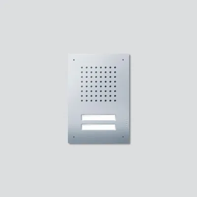 Siedle Audio-Türstation Classic F CL A 02 B-0 | 2 Klingeltasten | Edelstahl | Unterputz | Bus-System