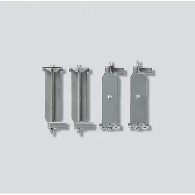 Siedle Hohlwandbefestigung ZHB 612-0 | Unterputz Montage | Zubehör für Gehäuse | Kunststoff | schwarz