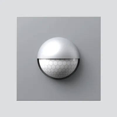 Siedle BMM 611-0 SM Bewegungsmelder-Modul | 180° PIR | Dämmerungsschalter | 12V AC | Vario-System | silber-metallic