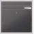 Bild: Siedle Briefkasten-Modul BKM 611-4/4-0 AG | Einwurfklappe | Entnahmesicherung DIN EN 13724 | anthrazit | 399x399x117 mm