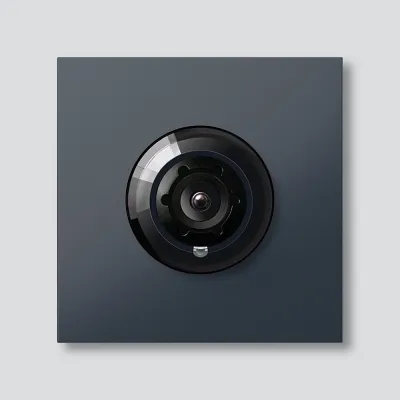 Siedle Bus-Kamera 180 BCM 658-02 AG Videomodul für Vario | Tag/Nacht | PTZ | 175° Weitwinkel | PAL | anthrazitgrau