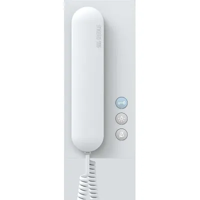 Siedle Bus-Telefon Standard BTS 850-02 W | 200040023-00 | Haustelefon In-Home-Bus | mit Türöffner | Aufputz | Kunststoff | weiß