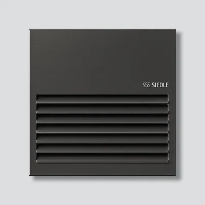 Siedle Bus-Türlautsprecher BTLM 750-0 DG | Bus-System | Lautsprecher & Mikrofon | 99x99x25mm | Kunststoff | grau