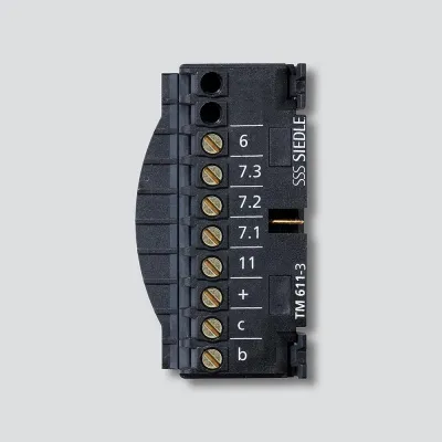Siedle&S. Klemmblock Schwarz TM 611-3