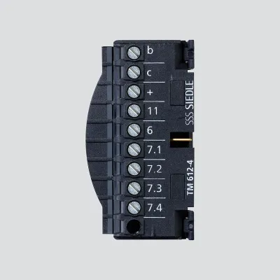 Siedle&S. Klemmblock Schwarz TM 612-4
