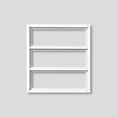 Siedle&S. Kombirahmen weiß KR 613-3 W