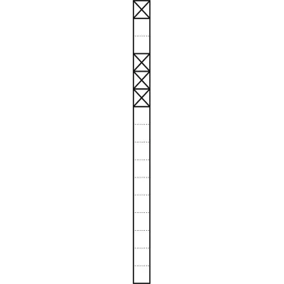 Siedle&S. Kommunikations-Stele 1,6m dgr/gli 1+ KS 616-1/3 DG