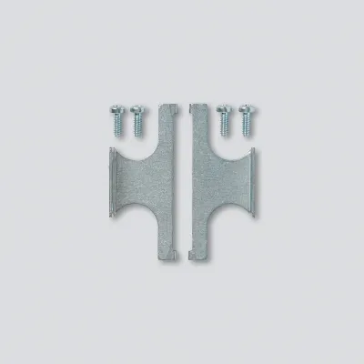 Siedle Montageadapter MA/BG 611-0 | Briefkasten-Modulgehäuse | Unterputz Befestigung | rostfreier Stahl | schwarz