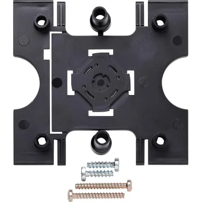 Siedle Montageadapter MA/KSF/KSA 611-0 | Adapter für KSF/KSA | Kunststoff | 99x95x29 mm | schwarz