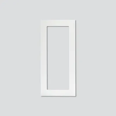 Siedle&S. Nachrüstblende Vario Weiß VA/NB 611-3/1-0 W