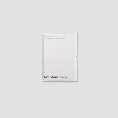 Siedle&S. Namensschild ws kpl. f.TM 611-1 W 200029038-00