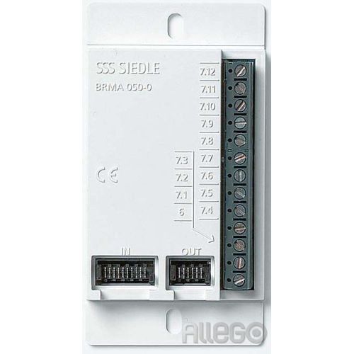 Bild: Siedle&S. Ruftastenmatrix BRMA 050-01