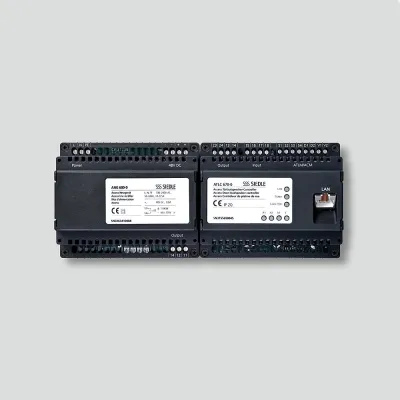 Siedle Türlautsprecher-Controller ATLC/NG 670-0 | Access | 48V AC | Türöffner | DIN-Schiene | IP30 | Schwarz