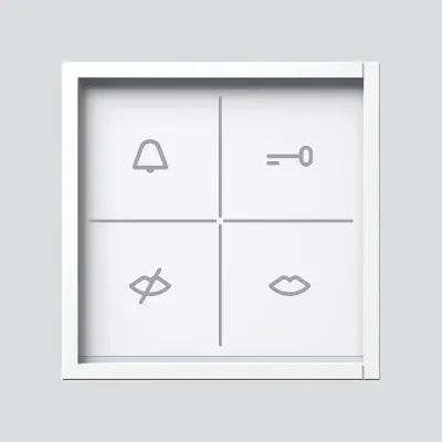 SIEDLE Zustandsanzeige-Modul ZAM 600-01 W Weiss
