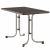 Bild: Sieger Boulevard Klapptisch 115x70cm,  graphit