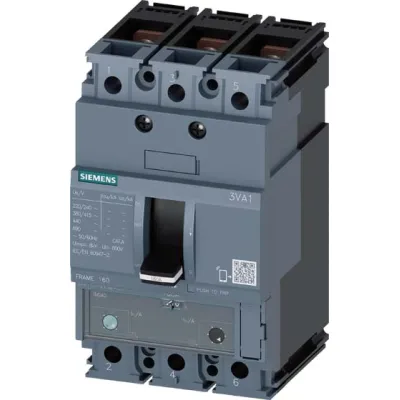 SIEMENS Leistungsschalter 3VA1110-4EF32-0AA0 | 3VA1 | 100A | 3-polig | Icu 36kA | 690V | Schraubanschluss | IP40
