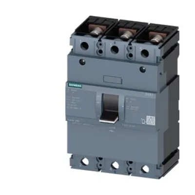 Siemens Lasttrennschalter 3VA1 3VA1225-1AA32-0AA0 | Hauptschalter 250A 3-polig | IP40 | Einbau | Kipphebel | Schwarz