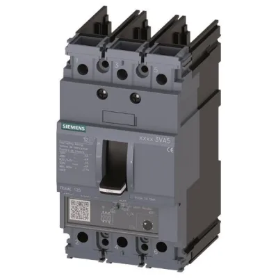 SIEMENS Leistungsschalter 3VA5130-5EC31-1AA0 | 3-polig | 30A | 690V | UL-zertifiziert | Kurzschlussschutz | IP40