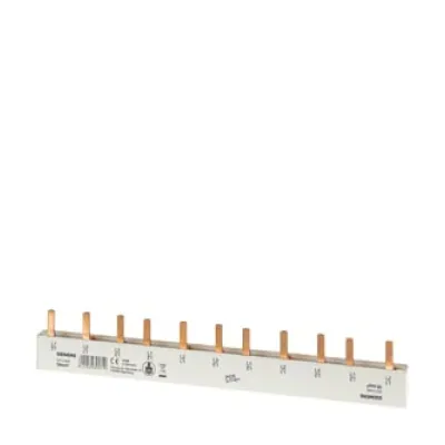 SIEMENS Stiftsammelschiene 5ST3668 | Phasenschiene 3-polig | 16mm² | 196mm | 80A | berührungssicher | für FI/LS-Schalter