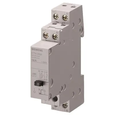 Siemens Schaltrelais 5TT4205-0 | Installationsrelais 1 Schließer 1 Öffner | 230V AC | 16A | DIN-Schiene | teilevernetzt