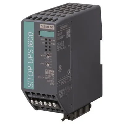 Siemens USV SITOP UPS1600 6EP4134-3AB00-1AY0 | unterbrechungsfreie Stromversorgung 24V DC 10A USB | 240VA | 50x125x139mm