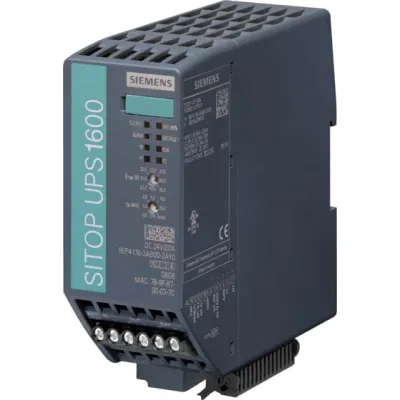 Siemens USV SITOP UPS1600 6EP4136-3AB00-2AY0 | 24V DC | 20A | Ethernet/PROFINET | OPC UA | Webserver | 480W