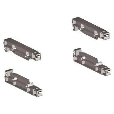 Siemens Stützer für Feldabdeckung 8GK9910-0KK30 | Alpha 160/400 DIN | 4 Stück | Kunststoff | Zubehör Verteilersystem