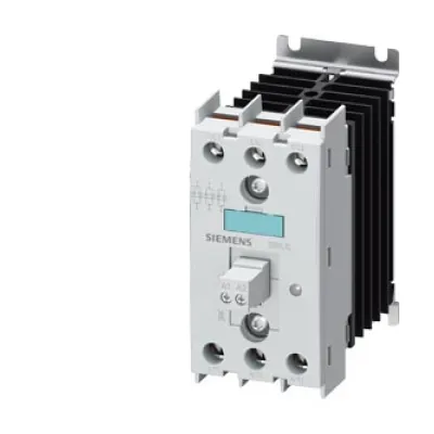 Siemens Halbleiterschütz 3RF2410-1AC45 | 3-phasig | 10,5A | 48-600V | DC 4-30V | Schraubanschluss | Kompakt