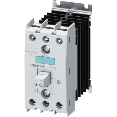 Siemens Halbleiterschütz 3RF2410-1AC45 | 3-phasig | 10,5A | 48-600V | DC 4-30V | Schraubanschluss | Kompakt