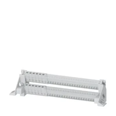 Siemens N/PE-Schiene 8GK9910-0KK11 | Steckklemme | 6x Schraube | 21x Stecker | ALPHA System | für Installationsverteiler