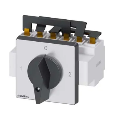 SIEMENS Lasttrennschalter 3LD2524-7UK01 | Hauptschalter 3-polig 63A | IP65 | Front 4-Loch | 22kW 400V