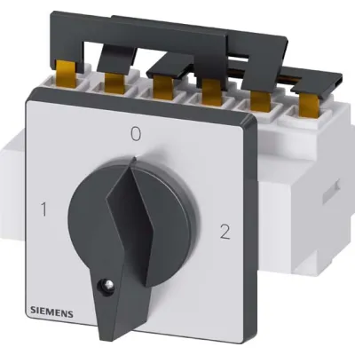 SIEMENS Lasttrennschalter 3LD2524-7UK01 | Hauptschalter 3-polig 63A | IP65 | Front 4-Loch | 22kW 400V
