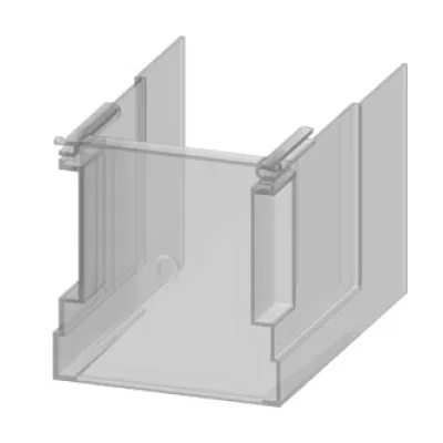 Siemens Abdeckhaube 3NJ4912-1AA01 für Sicherungslasttrennleiste 3NJ41 | Zubehör | neues Design | IP30