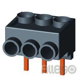 Siemens 3Ph.-Einspeiseklemme für Schütz 3RA2913-3K Siemens 3Ph.-Einspeiseklemme 